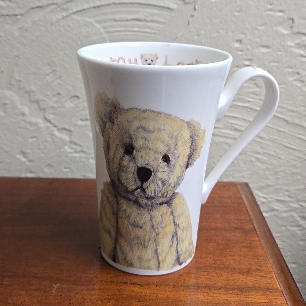 ROY KIRKHAM SET OF 2 BONE CHINA "MY BEAR" MUGS - Picture 2 of 14